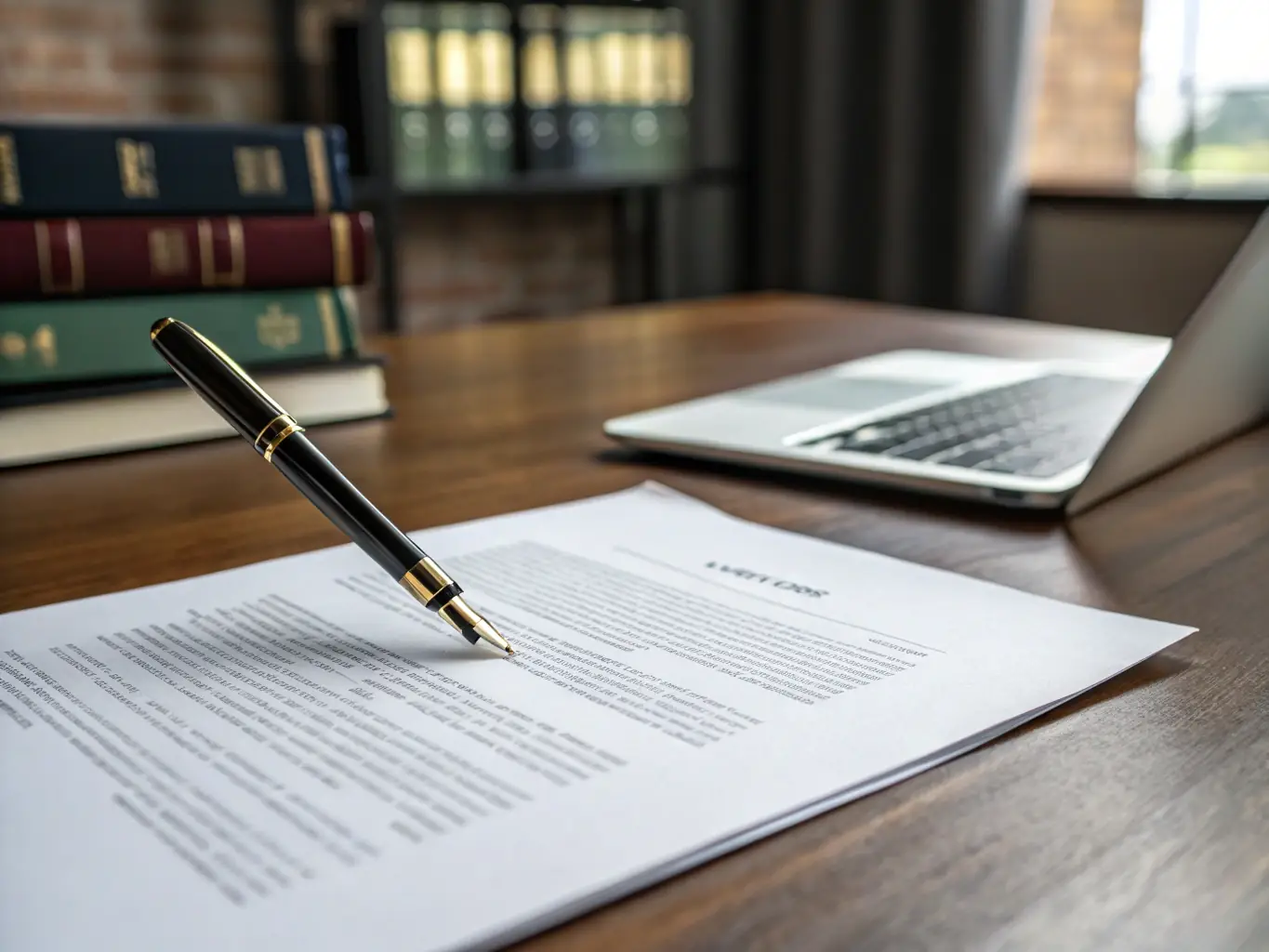 A close-up shot of a contract being reviewed, highlighting the importance of clear and enforceable agreements in contract review and drafting.